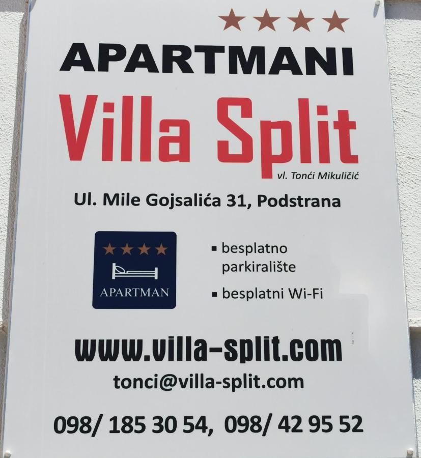 Apartments Villa Split Ποντστράνα Εξωτερικό φωτογραφία