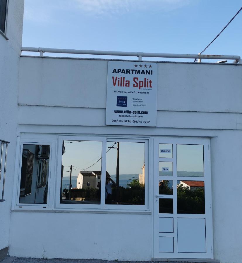 Apartments Villa Split Ποντστράνα Εξωτερικό φωτογραφία